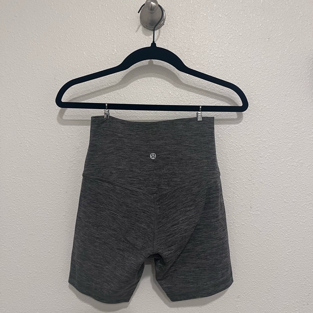 lululemon athletica Women's Charcoal Bike Shorts